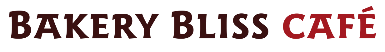 Logo Bakery Bliss Café Typographique Horizontal Principal copie